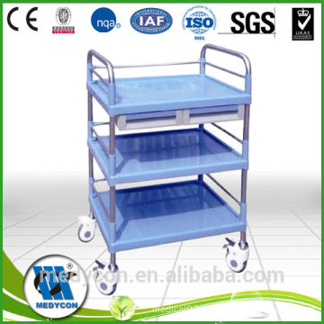 Luxury Hospital Steel and Plastic Trolley